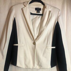 Donna Moore Vintage Black and Cream Jacket size S